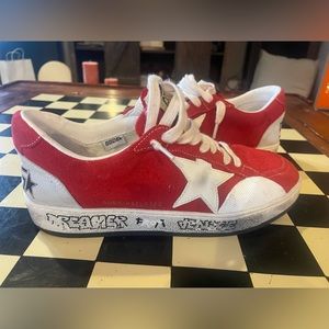 Red golden goose dupe